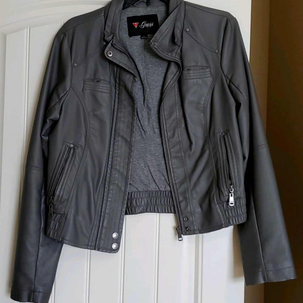 Guess leather jacket